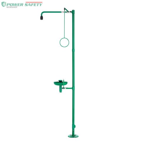 Nordik B-Safety ClassicLine biztonsági testzuhany szemzuhannyal, gyűjtőtállal, p