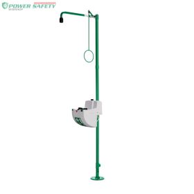 Nordik B-Safety ClassicLine biztonsági testzuhany szem- és arczuhannyal, gyűjtőt