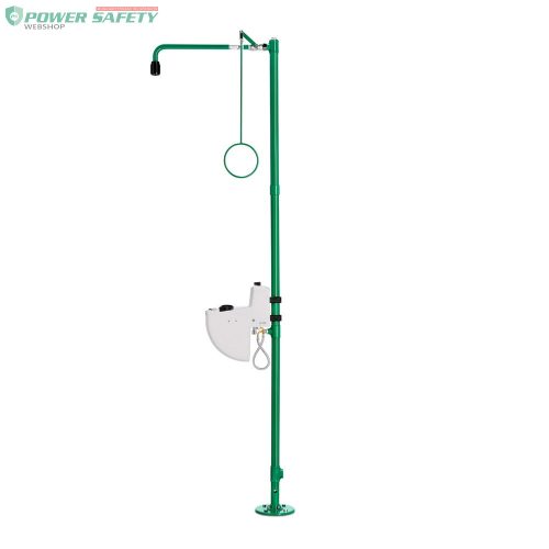 Nordik B-Safety ClassicLine biztonsági testzuhany szem- és arczuhannyal, gyűjtőt