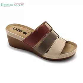 Papucs 1009 Leon Comfort női bőr