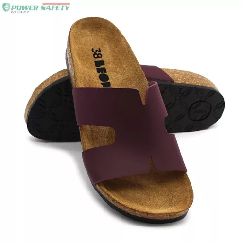 Papucs 4054 LEON Comfort női bőr