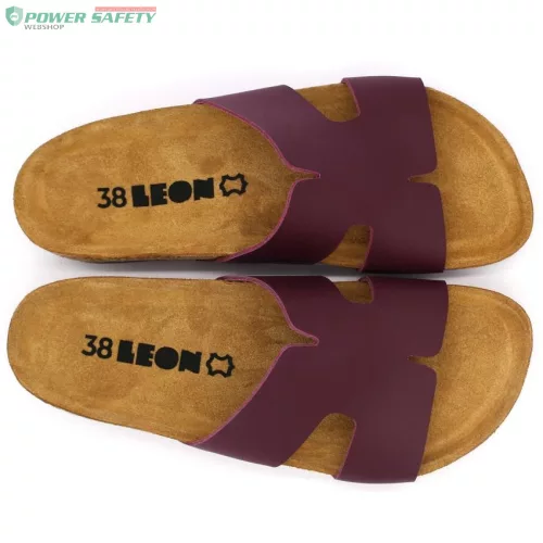 Papucs 4054 LEON Comfort női bőr