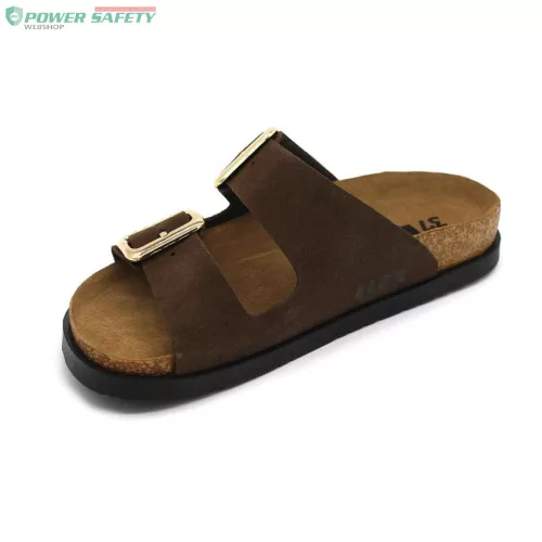 Papucs 7010 LEON Comfort női bőr