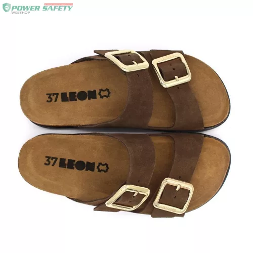 Papucs 7010 LEON Comfort női bőr