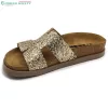 Papucs 7030 LEON Comfort női bőr