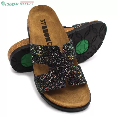 Papucs 7030 LEON Comfort női bőr