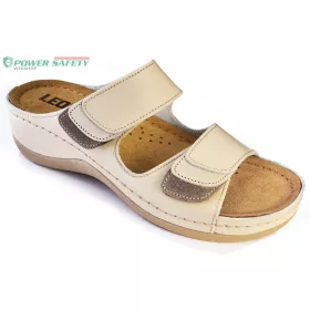 Papucs 904 LEON Comfort női bőr