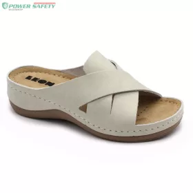 Papucs 932 LEON Comfort női bőr