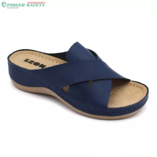 Papucs 932 LEON Comfort női bőr