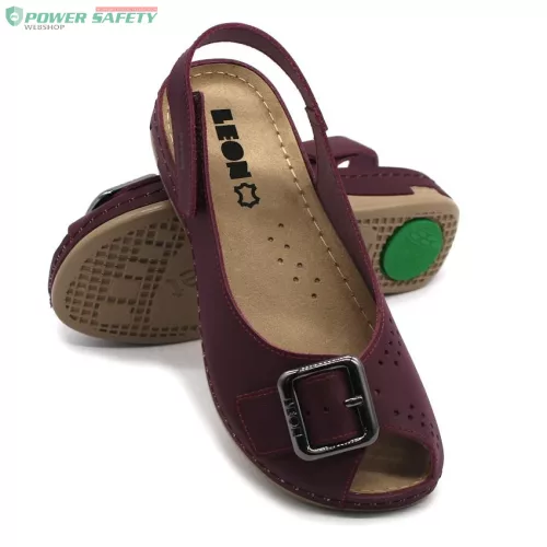 Szandál 968 LEON Comfort női bőr