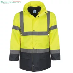   TOP MULTI fluo-Y 5 in 1 jólláthatósági téli dupla kabát, 100% vízálló