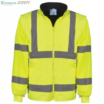 TOP MULTI fluo-Y 5 in 1 jólláthatósági téli dupla kabát, 100% vízálló