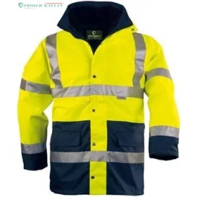   Hi-Way FLUO PE 4/1 sárga/kék: fluo mellény + polár pulóver (levehető ujjak) + dz