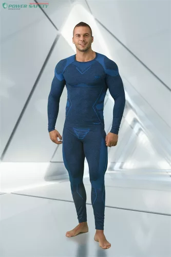 TOP ELITE UW IRONMAN-T aláöltözet hosszú ujjú felső 65% poliészter 35% nylon
