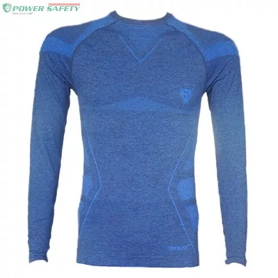 TOP ELITE UW IRONMAN-T aláöltözet hosszú ujjú felső 65% poliészter 35% nylon