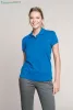 KARIBAN LADIES SHORT SLEEVE PIQUE POLO SHIRT