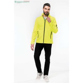   softshell_ ka401 95/5% Poliészter/Elasztán Férfi Softshell Zip-Záras Pulóver 300