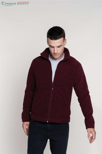 polár_ ka911 Falco 100% Poliészter Férfi Zip-Záras Pulóver 300g