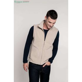   polár_ ka913 Luca 100% Poliészter Férfi Zip-Záras Mellény 300g