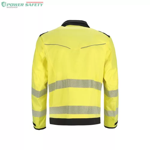 TOP PHOENIX HI2D J Hi-Vis munkakabát, reflektív csíkok, rugalmas, fémmentes