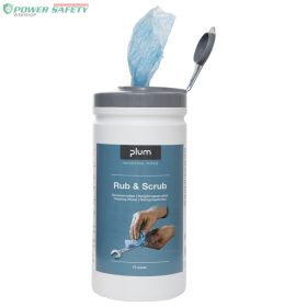 Plum Industrial Wipes Rub&Scrub