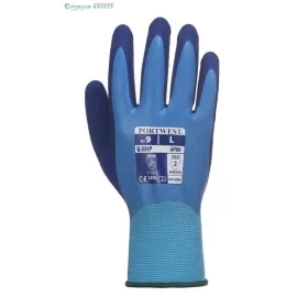   Liquid Pro kesztyű, kettős bevonatú, sima latex bevonatra mártott latex hab