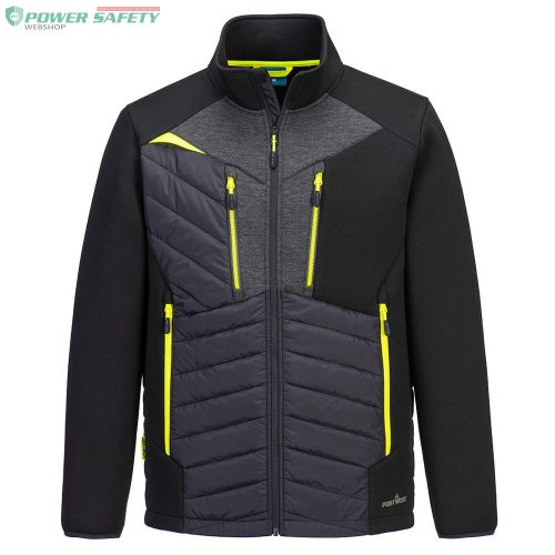 DX4 Baffle kabát, 100% nylon külsö, 75% poliészter 20% rayon, 5% elasztán kontra