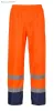 Hi-Vis Classic Contrast esőnadrág, 100%PES, dupla varrások, gumírozott derék