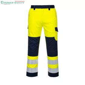   Nadrág derekas Hi-Vis Modaflame sárga/sötétkék L [rövid]