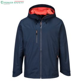   X3 Shell esőkabát, 100% poliészter, vízálló ragasztott varratok, 4 zseb, slim ki