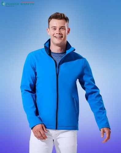 Regatta cipzáras softshell kabát, 265gr/m2, 2 oldalzseb