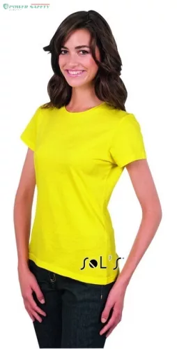 Sols Imperial Women womens round collar T-Shirt