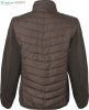 TOP Hunter JBR steppelt őszi-tavaszi bélelt dzseki, kötött hatású kar, barna