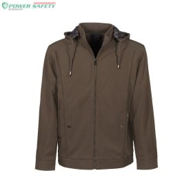   TOP ELITE MADISON bélelt kabát, 91% poliészter, 9% elasztán, levehető kapucni