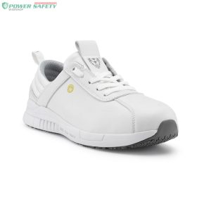   Védőfélcipő O2 ESD SRC mikrofiber felsőrész, EVA/gumi talp, fehér