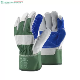 TOP COW DOUBLE-A marhabőr védőkesztyű, "A" minőség, tenyerén dupla réteg