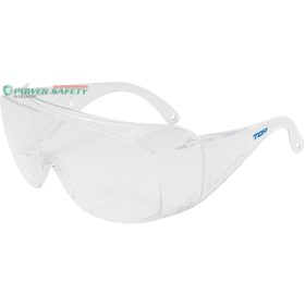   Védőszemüveg szemüveg felett viselhető TOP EXPERT XL, víztiszta