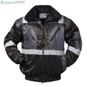   TOP FALCON 2 RF BL/GR 4 in 1 Pilóta dzseki fényvisszaverő csíkkal