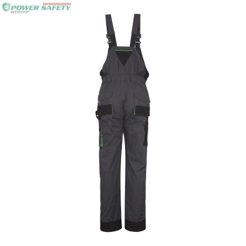 Nadrág kantáros (100%pamut) TOP GREEN 100 BIBPANTS