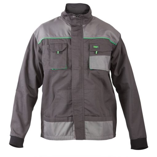 TOP GREEN Jacket (TOP010) munkakabát, 65% poliészter, 35% pamut, 270g/m2