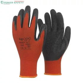   TOP HANDY latex mártott védőkesztyű, kopásálló, csúszásbiztos