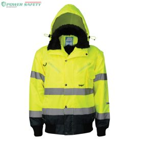 Pilóta dzseki 4:1 (100%poliészter) TOP HAWK FLUO