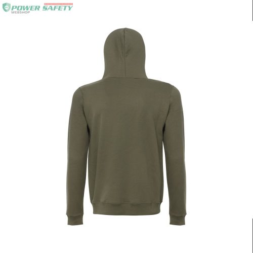 TOP kapucnis pulóver ponty mintával, kenguruzseb, 50% pamut, 50% poliészter