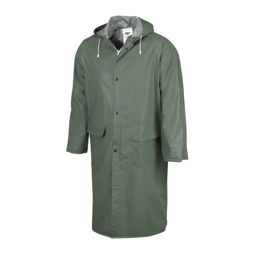 TOP NIAGARA J120  PVC kabát, 120 cm hosszú, zöld