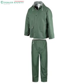   TOP NIAGARA SET PVC kabát és nadrág, 80 cm hosszú kabáttal, zöld