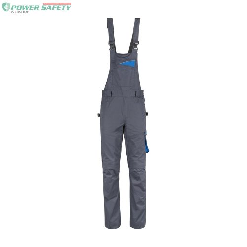 TOP NOVA kantáros munkanadrág, 65% poliészter, 35% pamut, multifunkciós zsebek