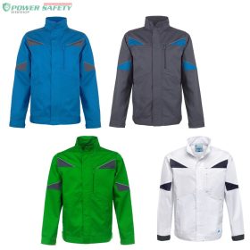   TOP NOVA munkakabát, 65% poliészter, 35% pamut, állítható mandzsetta és derék