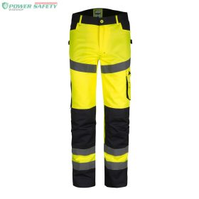   TOP NOVA jólláthatósági derekas munkanadrág, 65% poliészter, 35% pamut, 250 g/m2