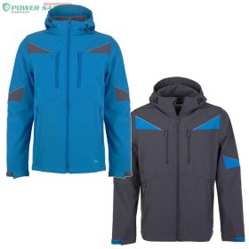   TOP NOVA softshell munkakabát, 94% poliészter, 6% elasztán, vízálló