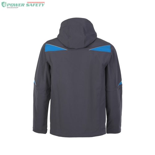 TOP NOVA softshell munkakabát, 94% poliészter, 6% elasztán, vízálló